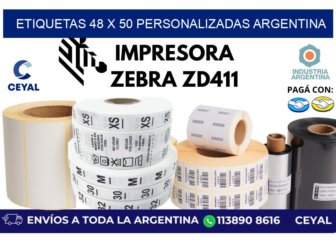 etiquetas 48 x 50 personalizadas argentina