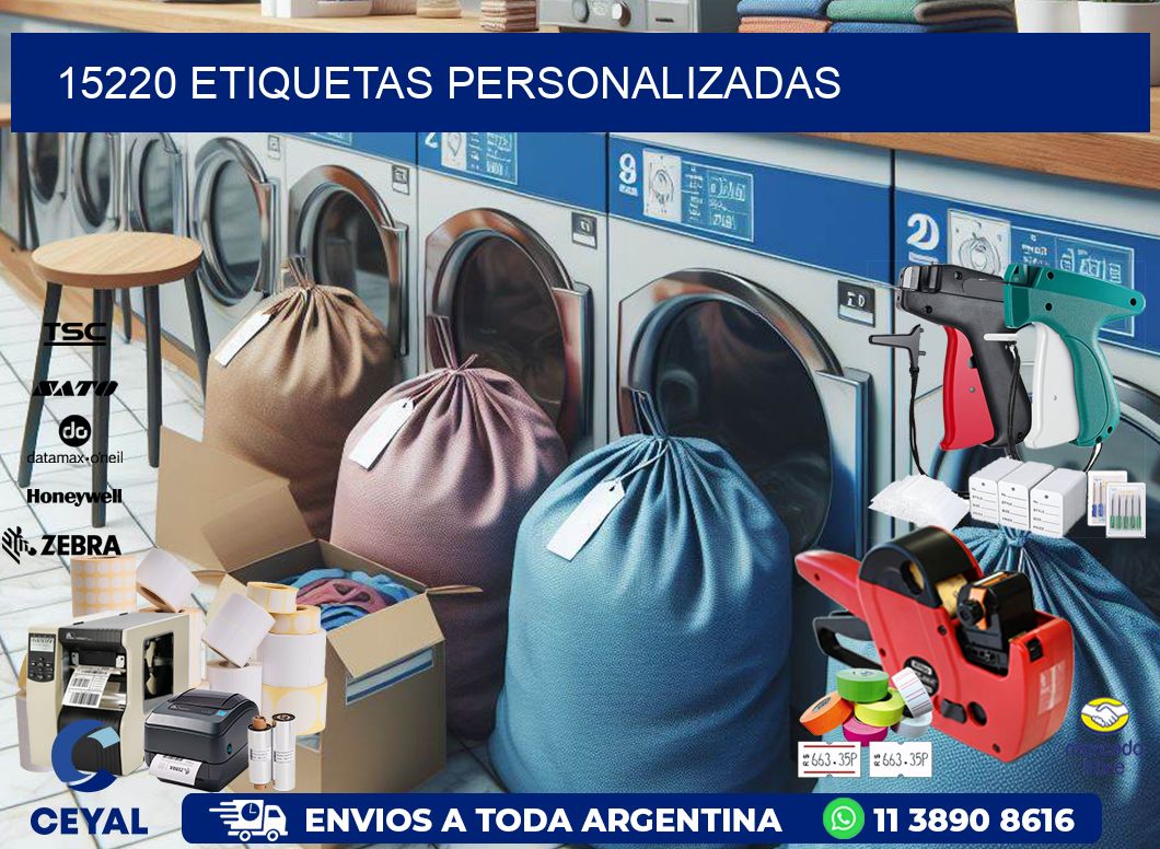 15220 Etiquetas personalizadas