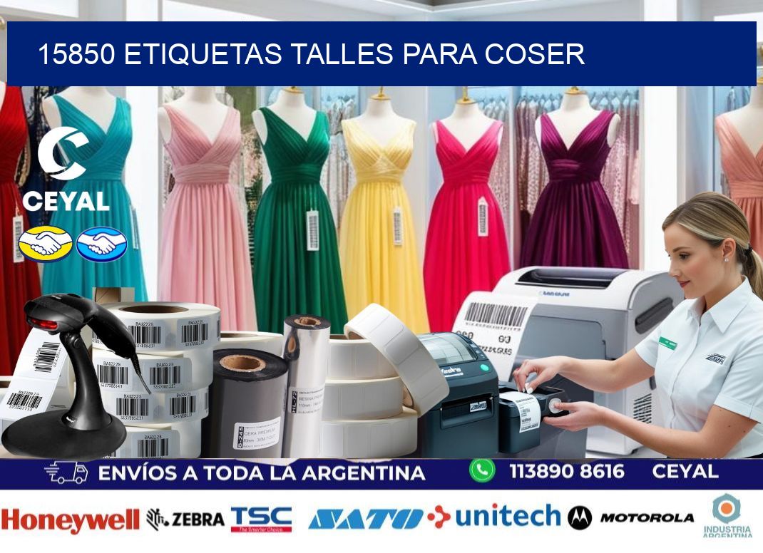 15850 ETIQUETAS TALLES PARA COSER