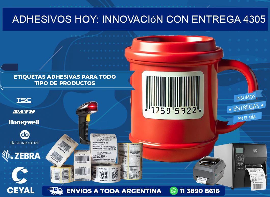 Adhesivos Hoy: Innovación con Entrega 4305