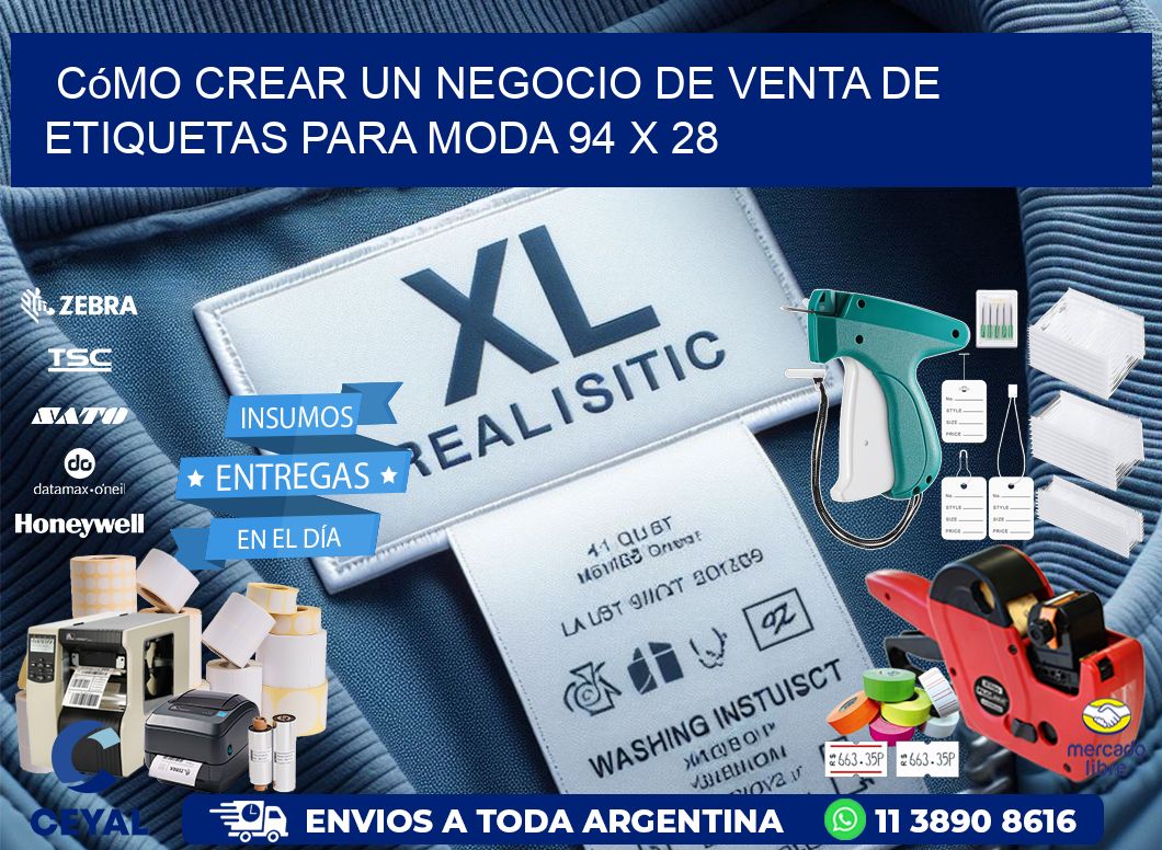 Cómo Crear un Negocio de Venta de Etiquetas para Moda 94 x 28