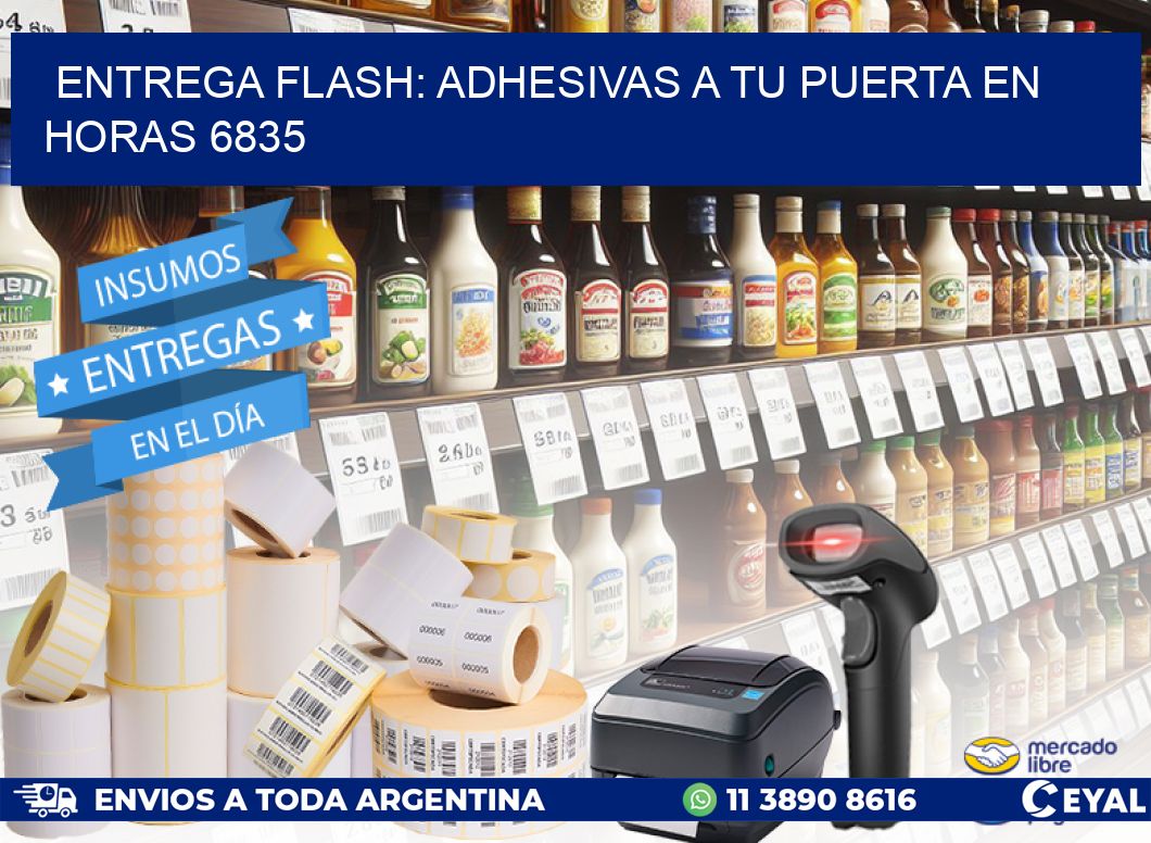 Entrega Flash: Adhesivas A Tu Puerta en Horas 6835