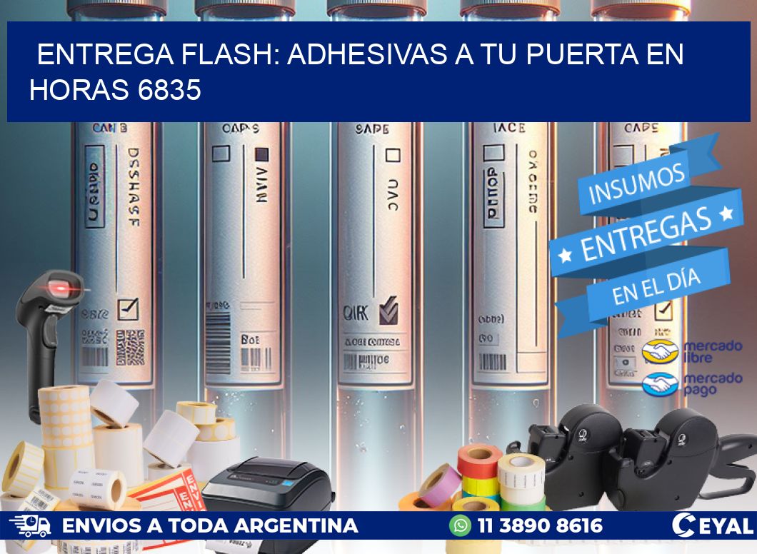 Entrega Flash: Adhesivas A Tu Puerta en Horas 6835