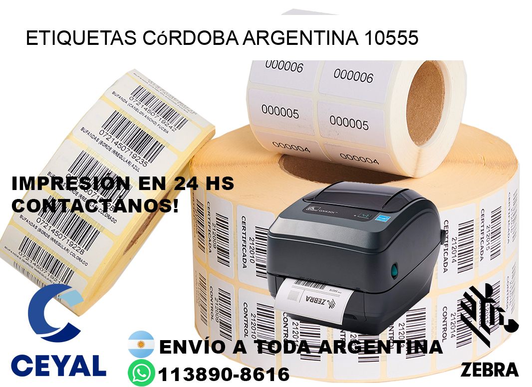 Etiquetas Córdoba Argentina 10555