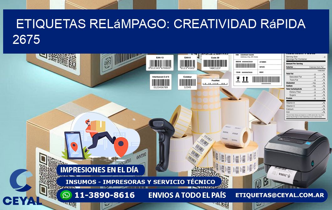 Etiquetas Relámpago: Creatividad Rápida 2675