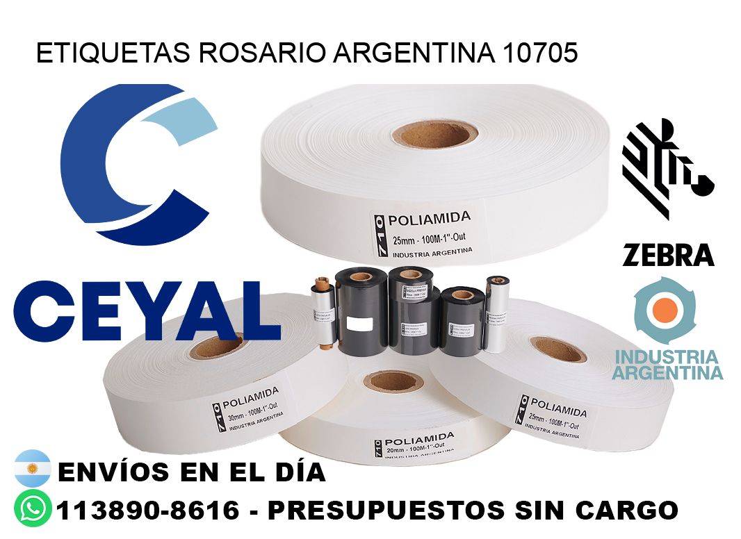 Etiquetas Rosario Argentina 10705