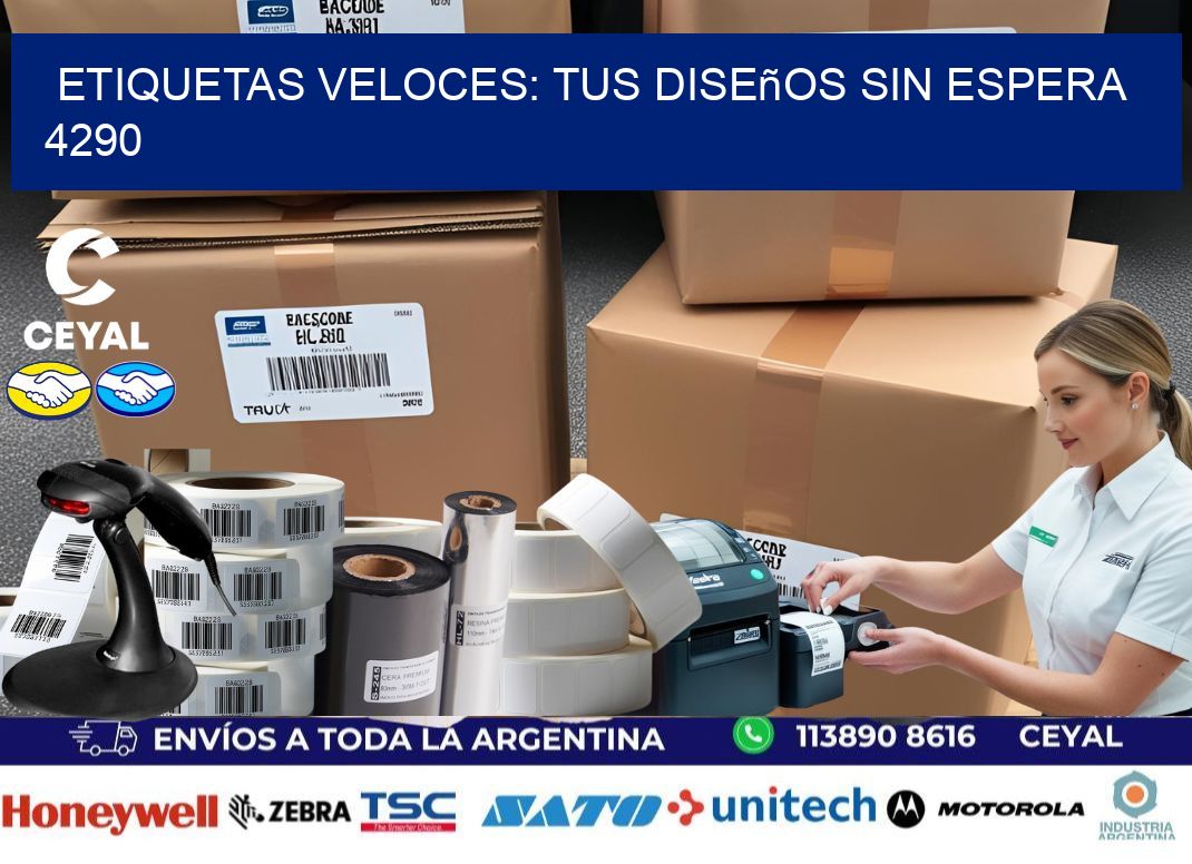 Etiquetas Veloces: Tus Diseños sin Espera 4290