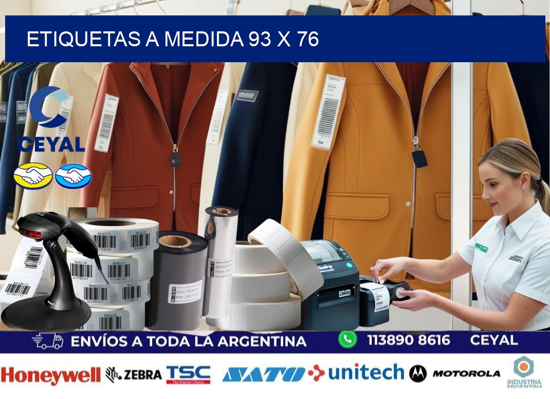 Etiquetas a medida 93 x 76