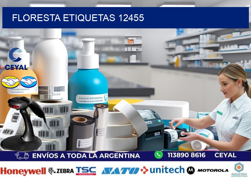 Floresta etiquetas 12455