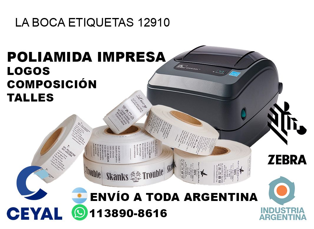 La Boca etiquetas 12910