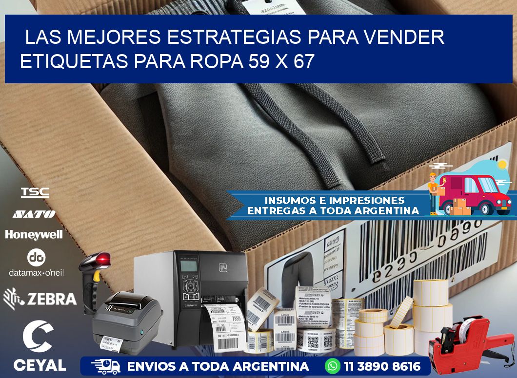 Las Mejores Estrategias para Vender Etiquetas para Ropa 59 x 67