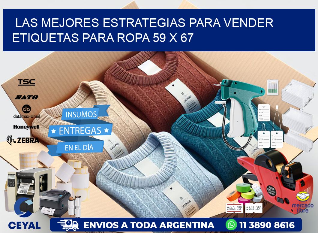 Las Mejores Estrategias para Vender Etiquetas para Ropa 59 x 67