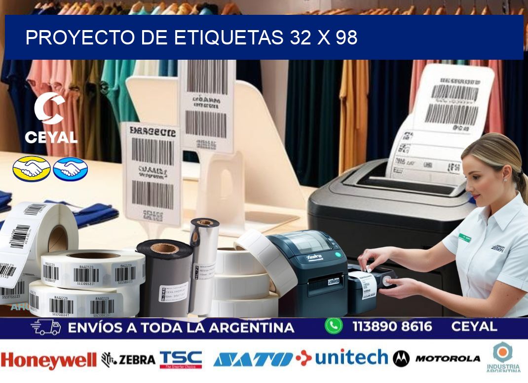 Proyecto de etiquetas 32 x 98