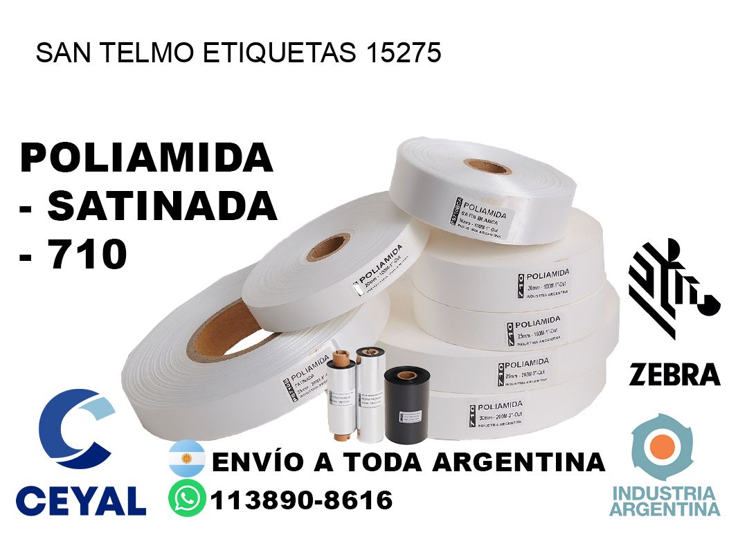 San Telmo etiquetas 15275