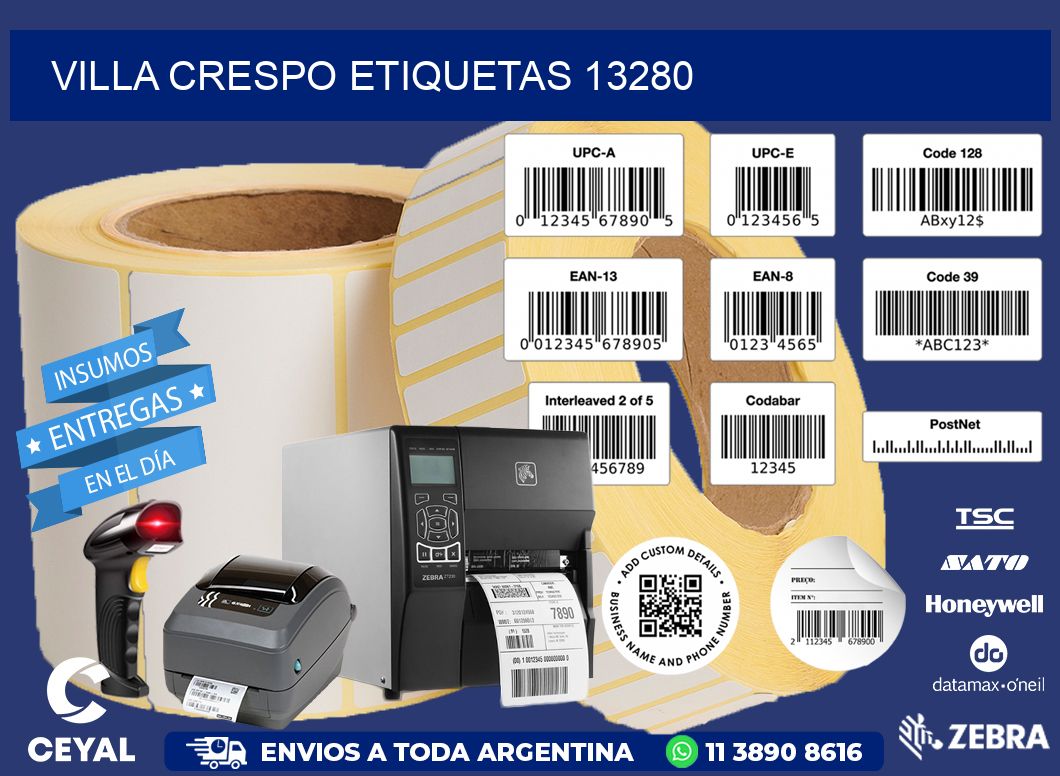 Villa Crespo etiquetas 13280