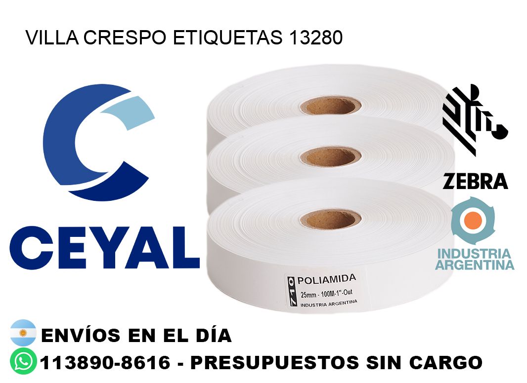 Villa Crespo etiquetas 13280