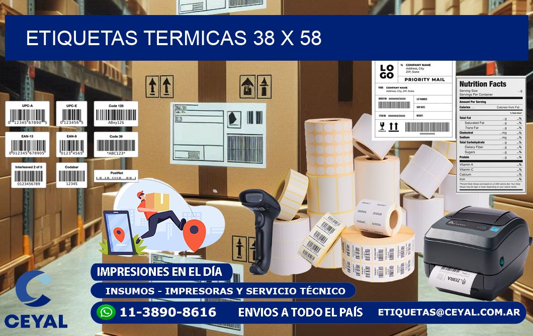 etiquetas termicas 38 x 58