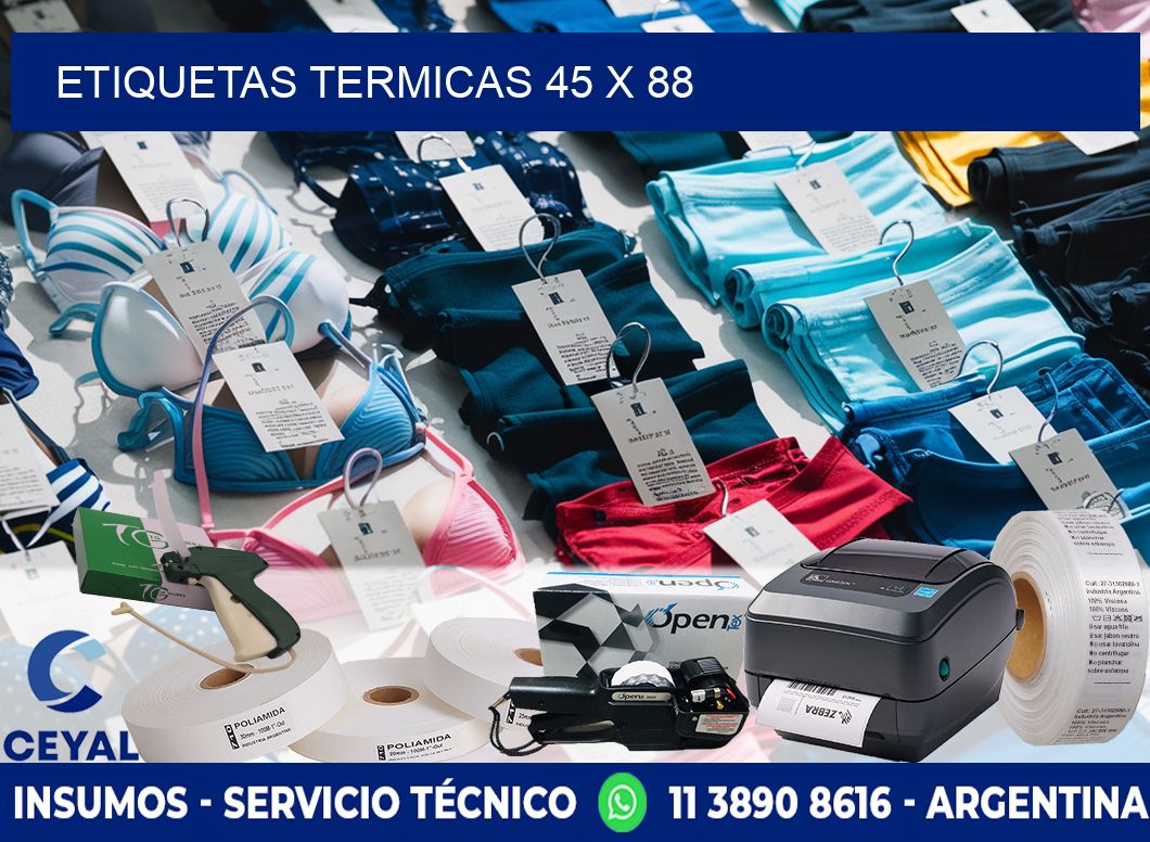 etiquetas termicas 45 x 88