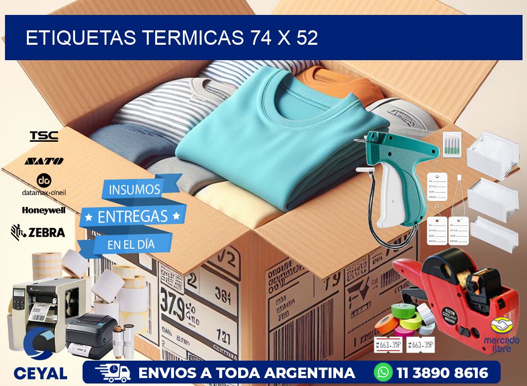 etiquetas termicas 74 x 52