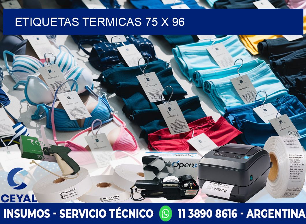 etiquetas termicas 75 x 96