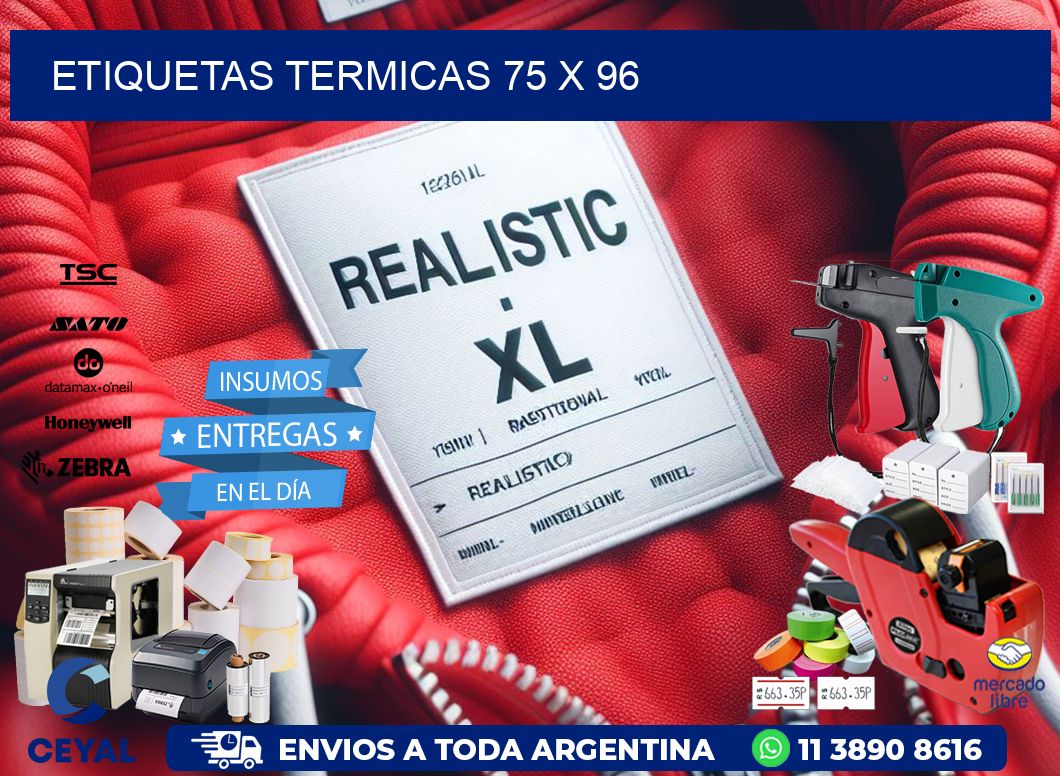 etiquetas termicas 75 x 96