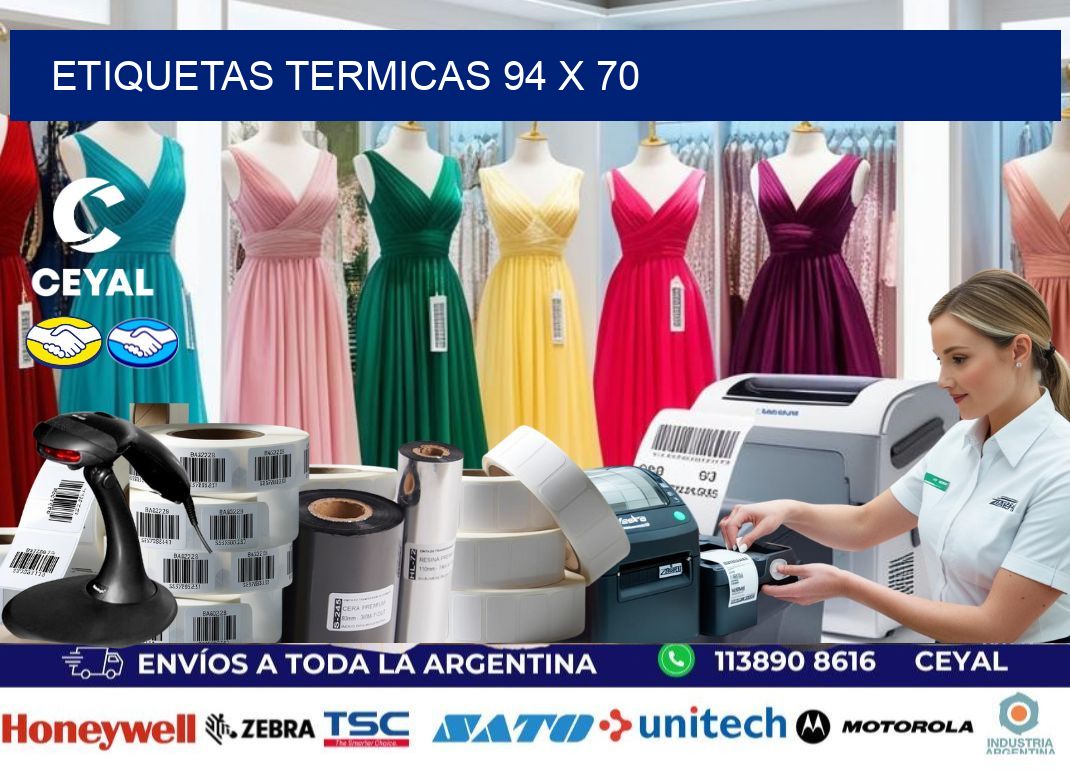 etiquetas termicas 94 x 70