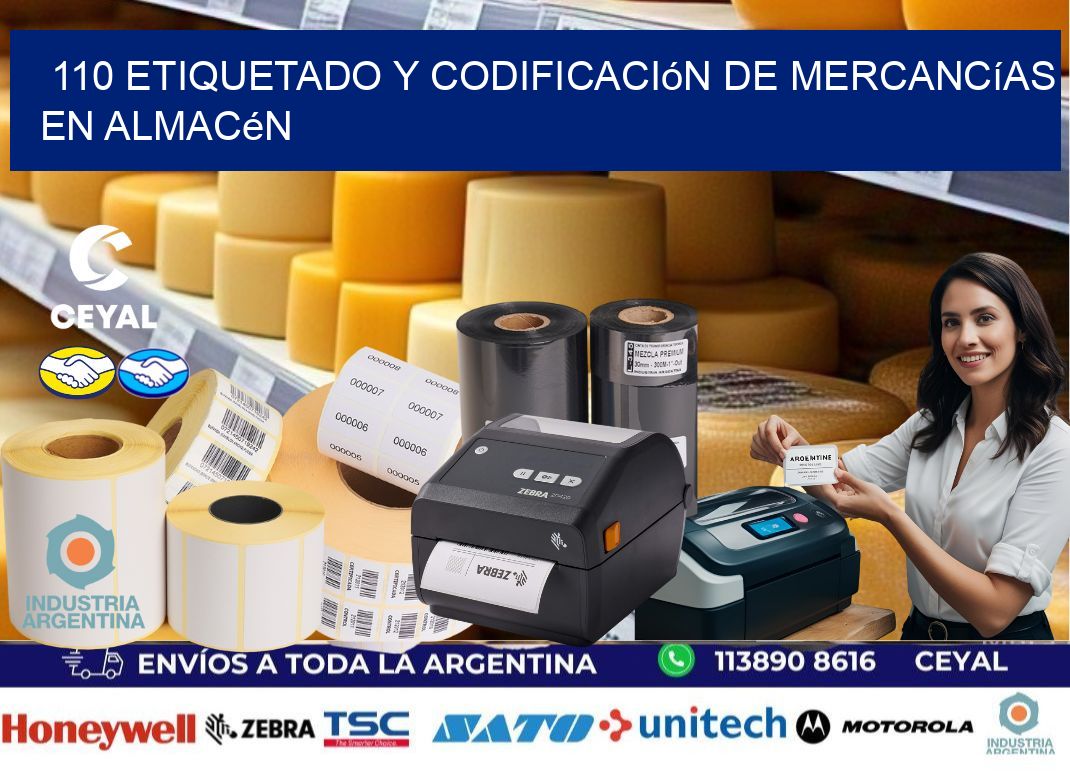 110 Etiquetado y codificación de mercancías en almacén