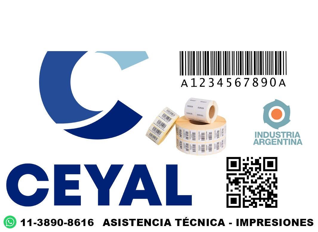 12305 Etiquetas de poliamida resistente al lavado
