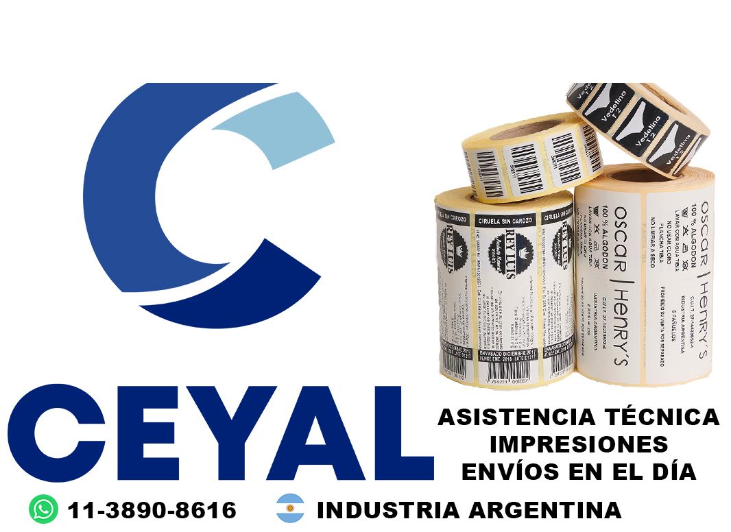 12465 Etiquetas para tinturas