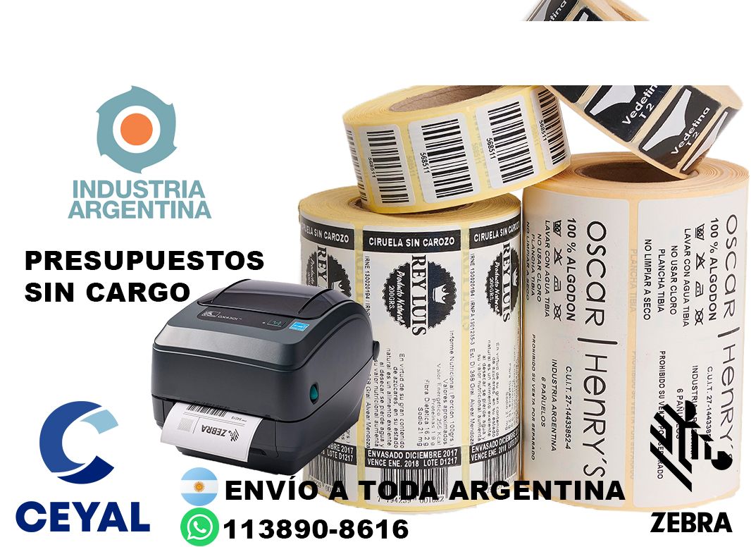 12465 Etiquetas para tinturas