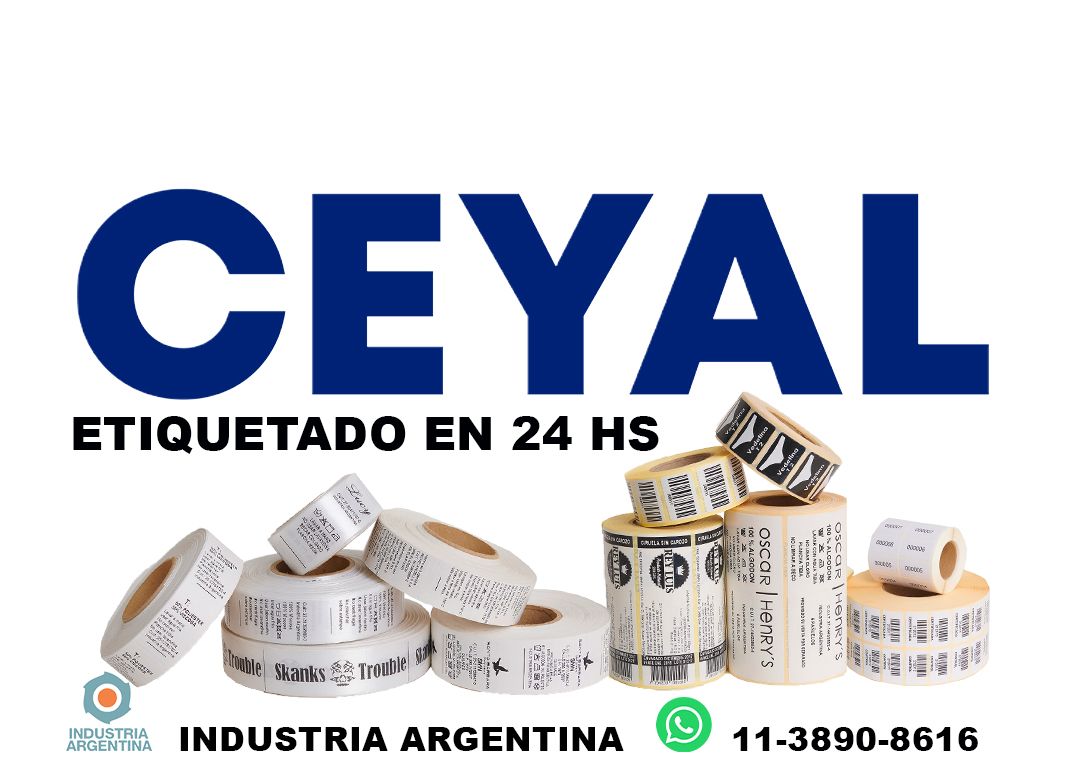 12835 Etiquetas para packaging de consumo