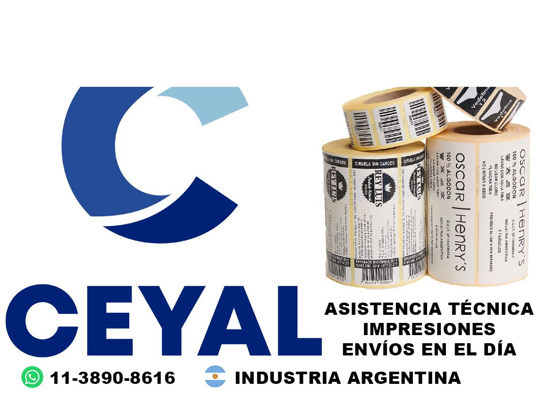 13210 etiquetas para control sanitario y SENASA