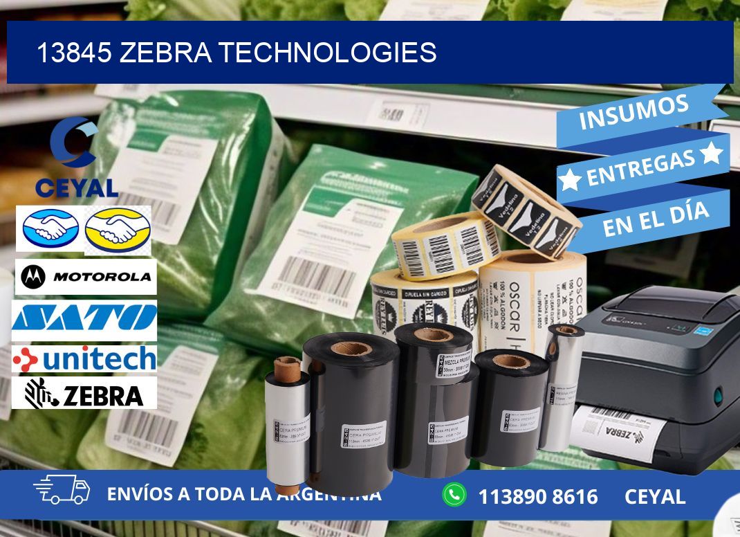 13845 zebra technologies