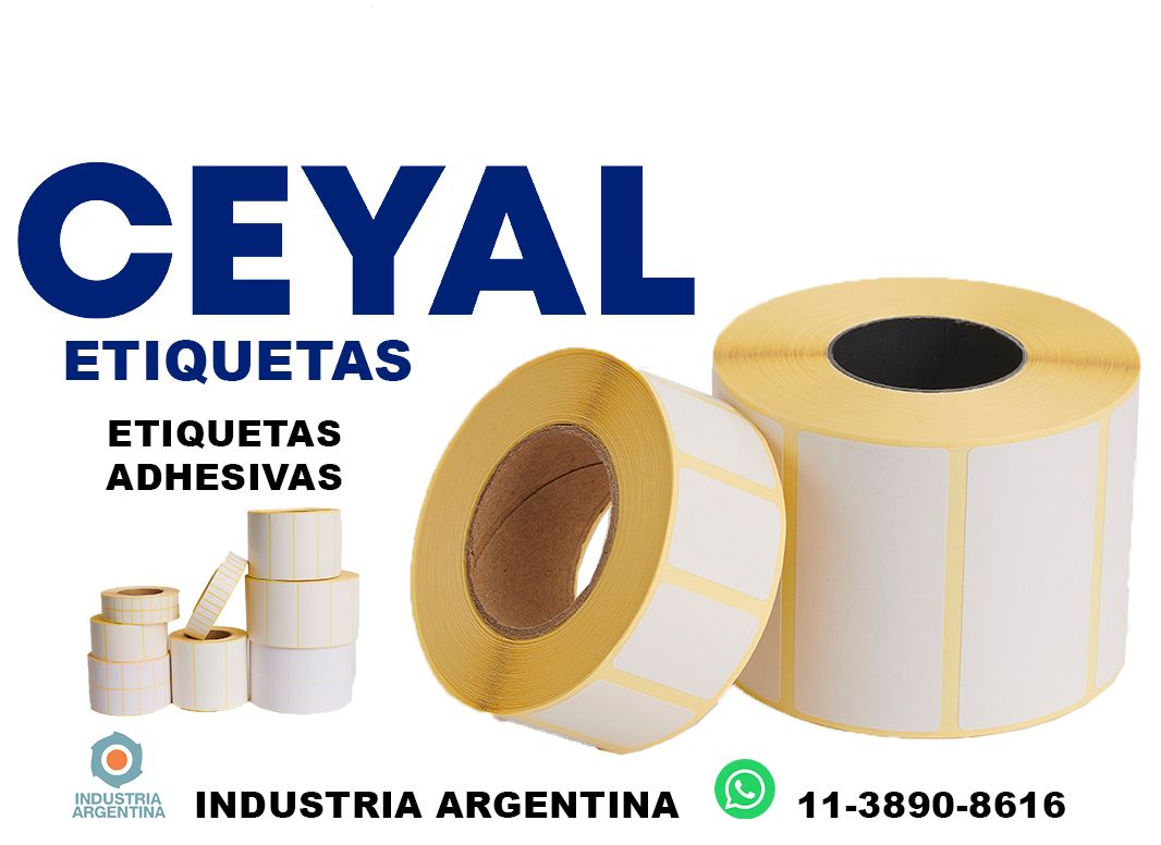 15010 Etiquetas impresas en el día