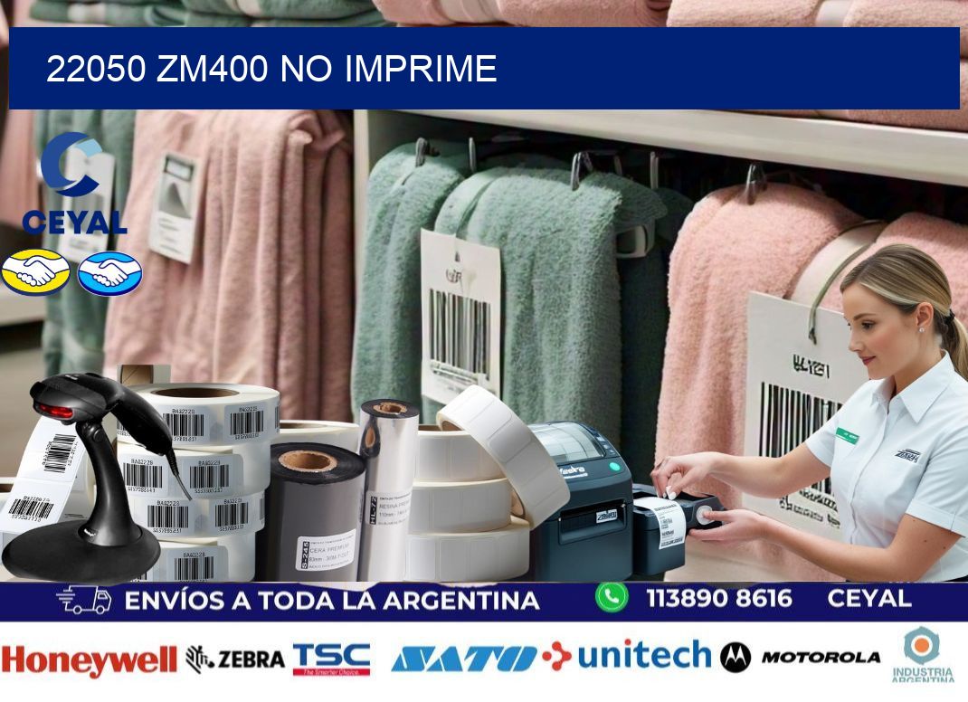 22050 ZM400 no imprime