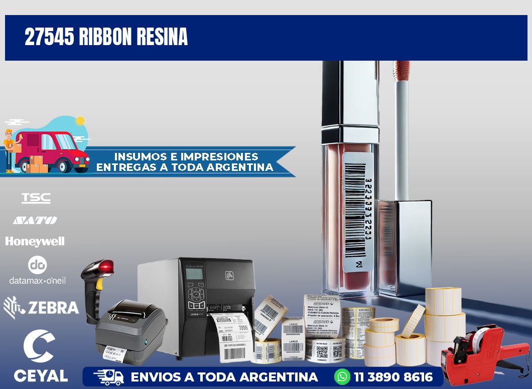 27545 Ribbon resina