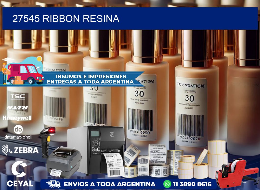 27545 Ribbon resina