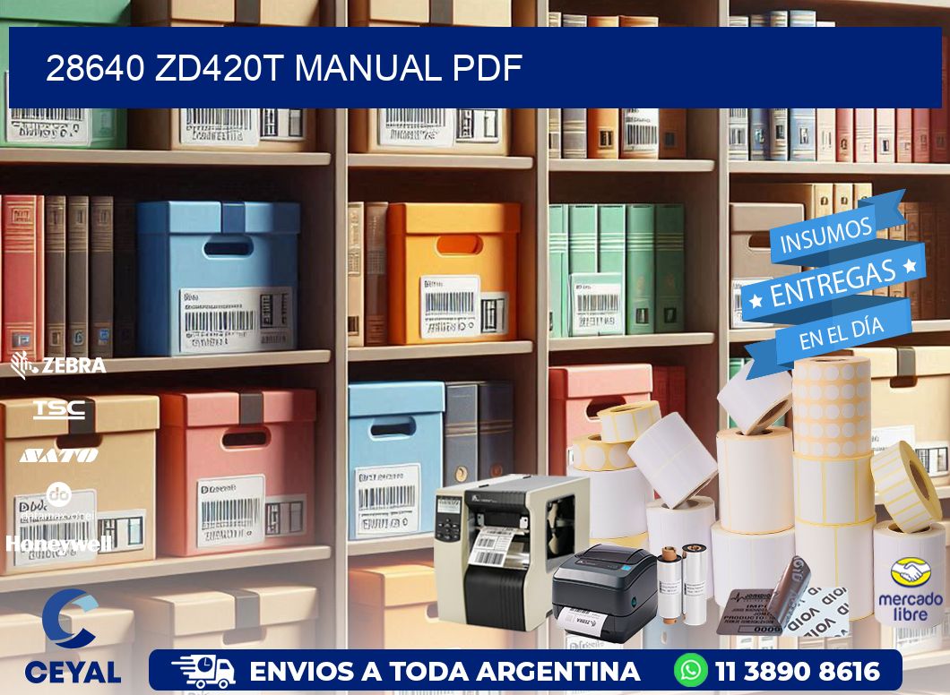 28640 ZD420t manual PDF