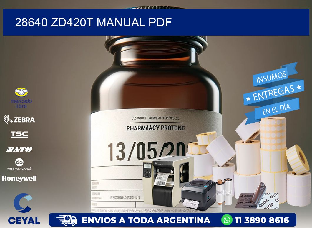 28640 ZD420t manual PDF