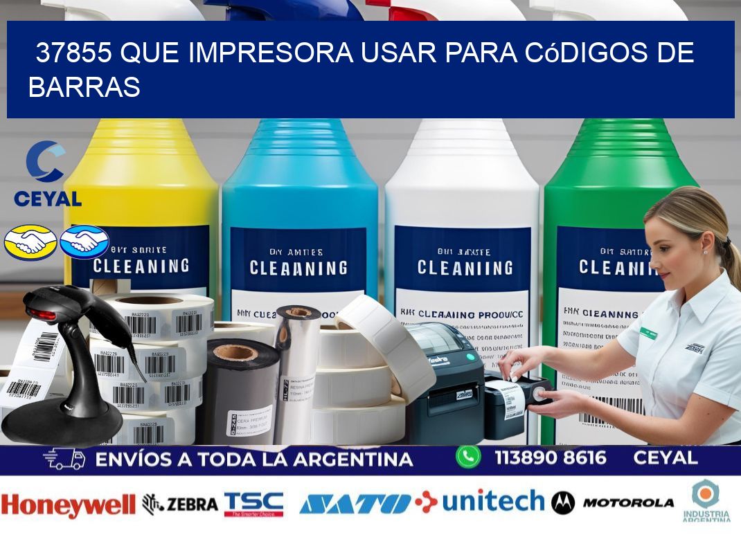 37855 Que impresora usar para códigos de barras