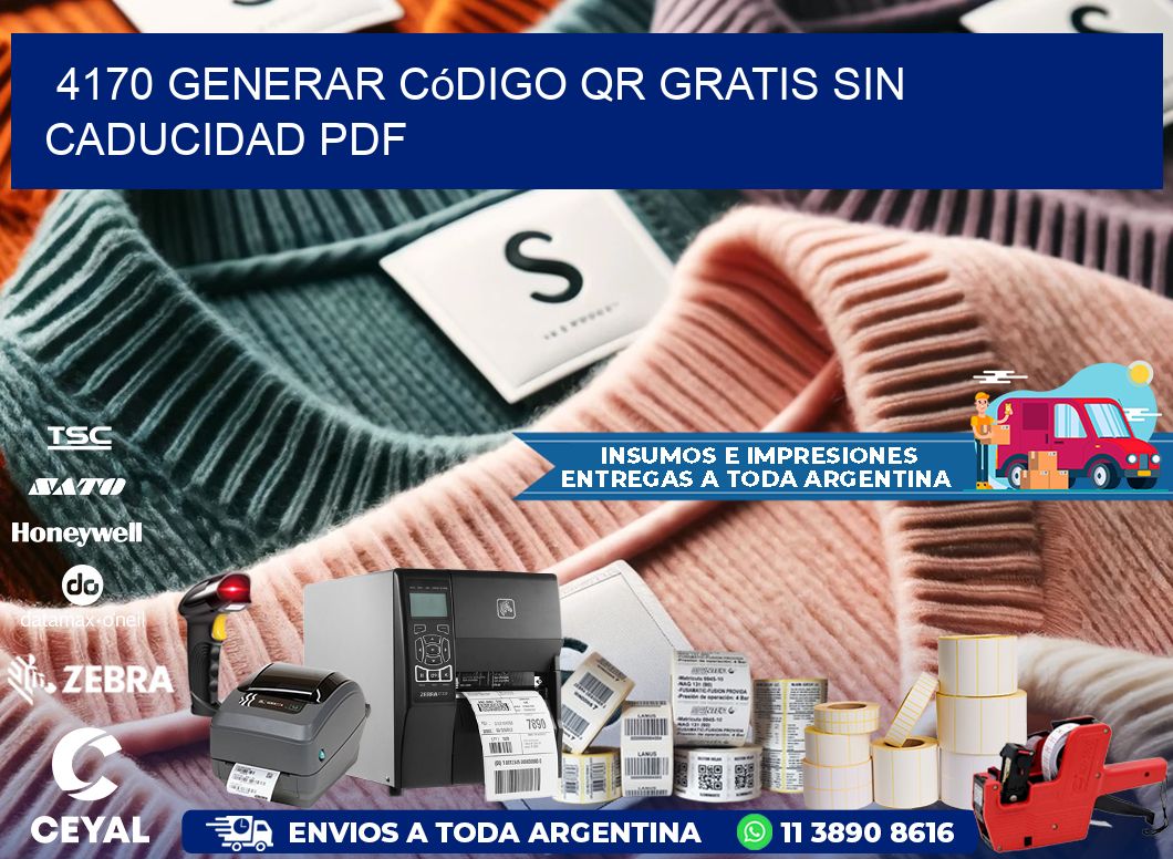 4170 Generar código QR gratis sin caducidad PDF