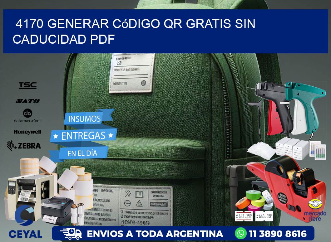 4170 Generar código QR gratis sin caducidad PDF