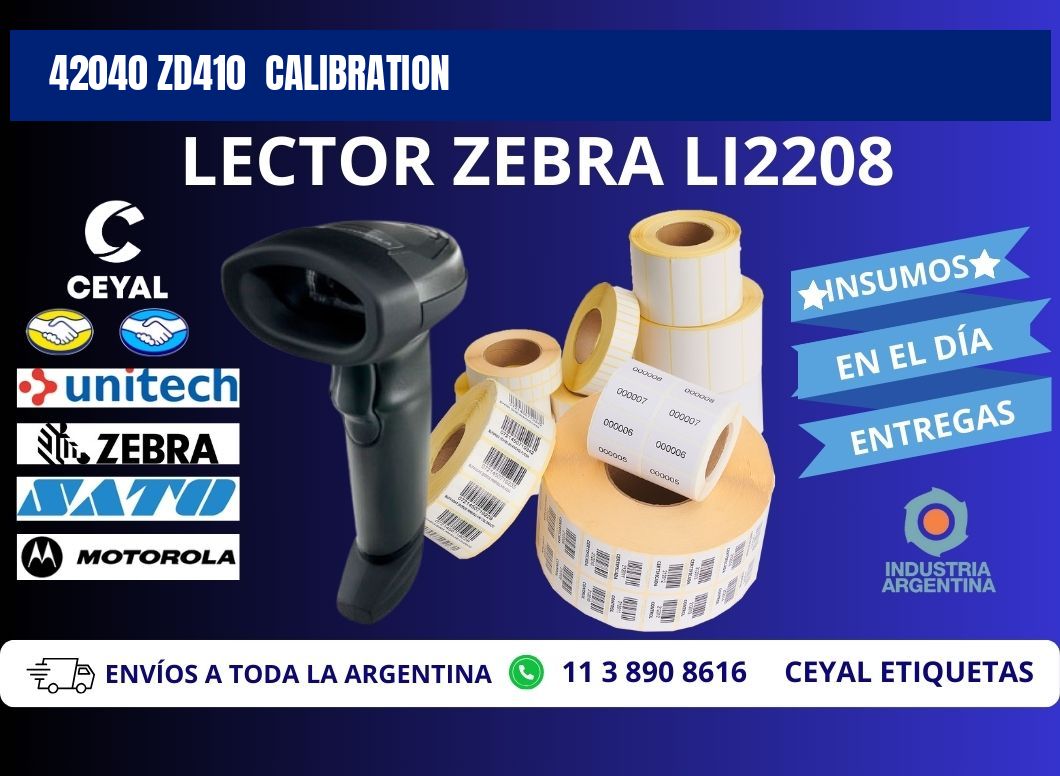 42040 ZD410  Calibration