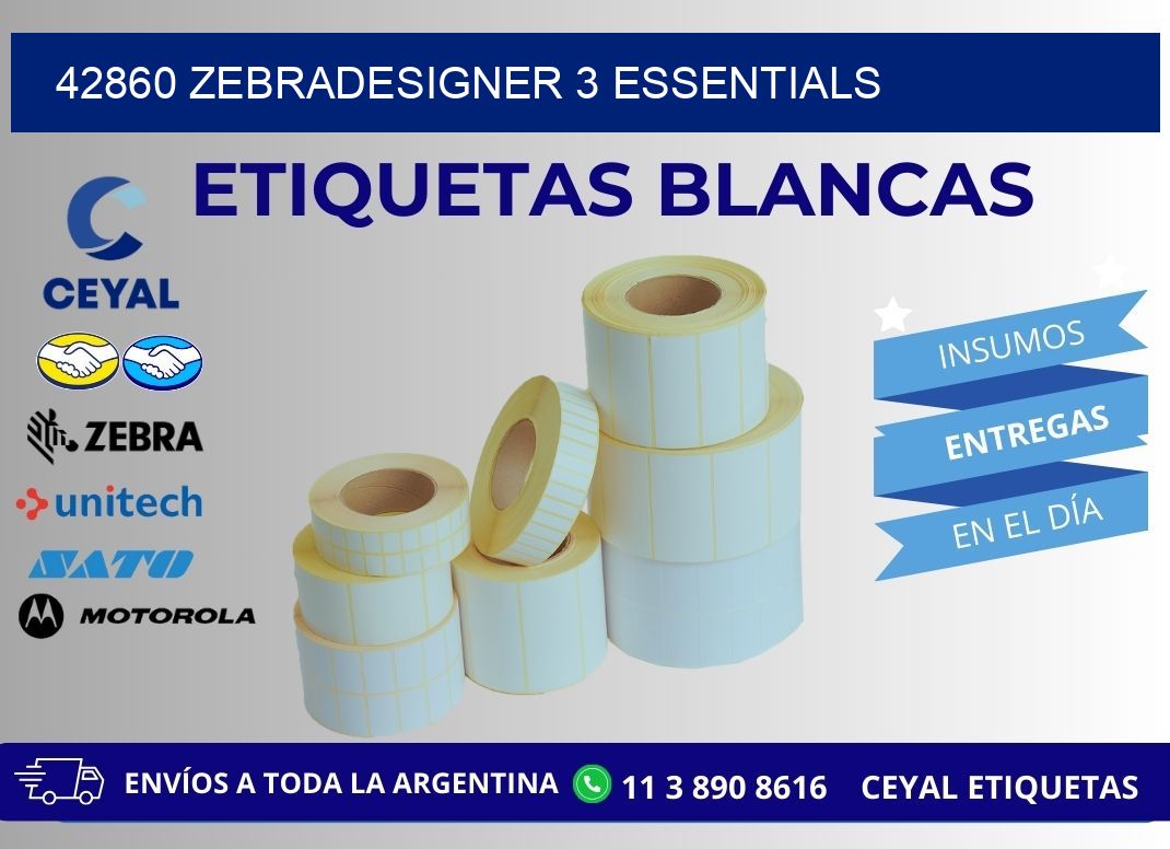 42860 ZebraDesigner 3 Essentials