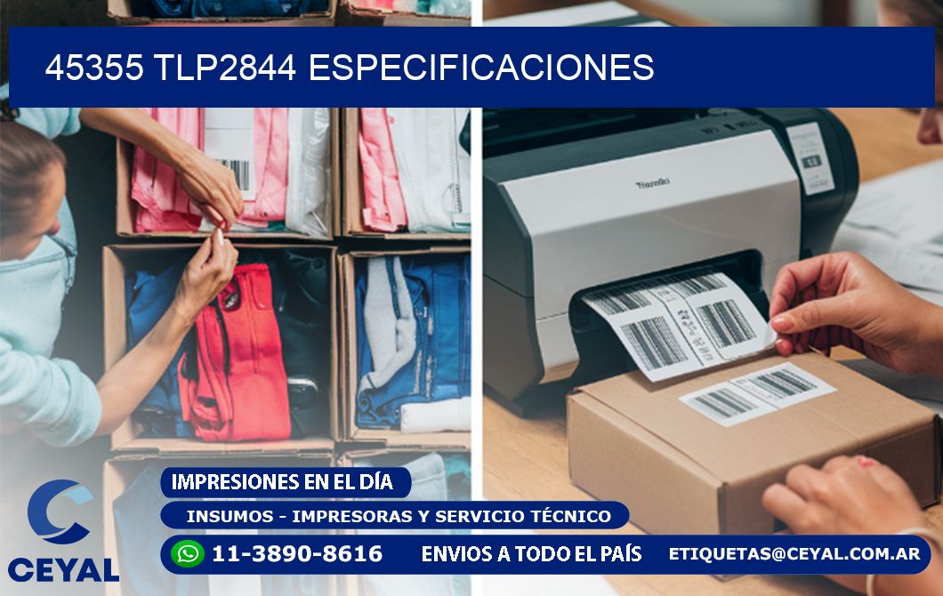 45355 TLP2844 especificaciones