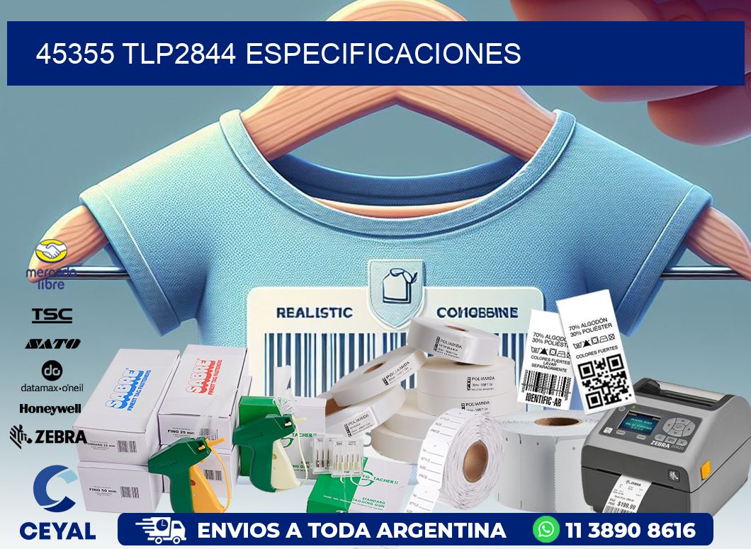 45355 TLP2844 especificaciones