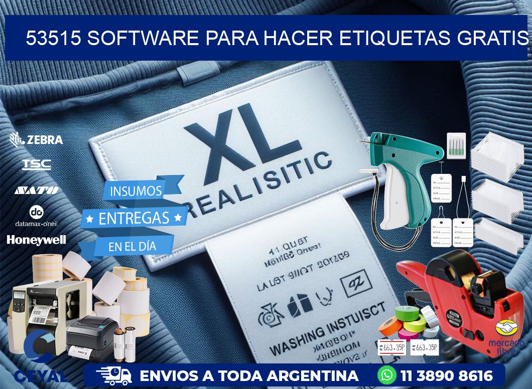 53515 Software para hacer etiquetas gratis