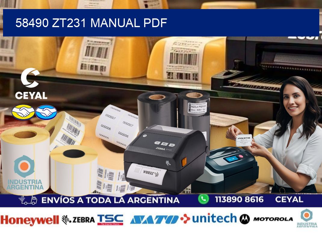 58490 ZT231 manual PDF