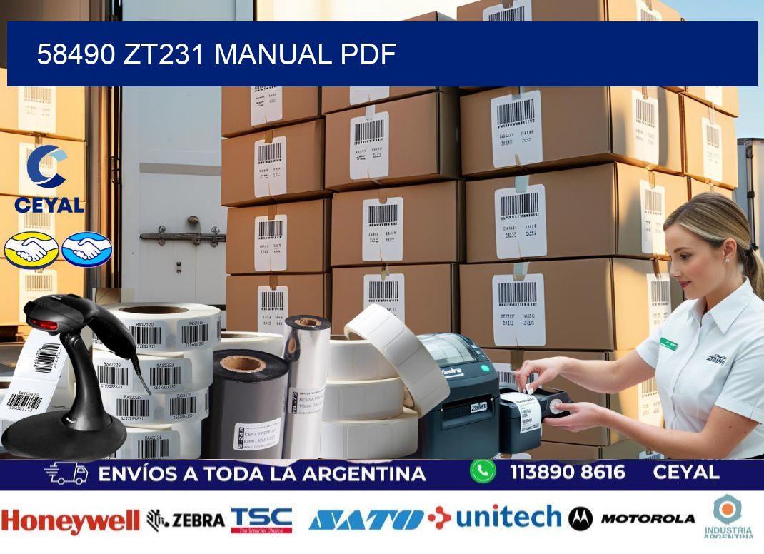 58490 ZT231 manual PDF