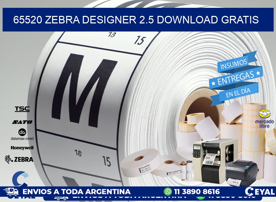 65520 Zebra designer 2.5 download gratis